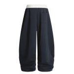 画像4: Love Embroidered Loose Sweatpants 　 ユニセックス ハート刺繍 スウェットパンツ (4)