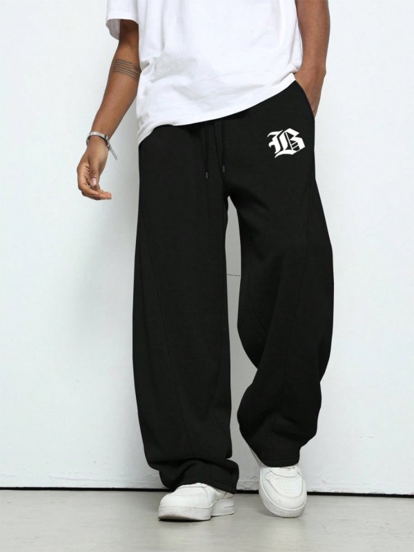 画像2: Unisex Straight Leg Sweatpants ユニセックス男女兼用ストレートレッグ スウェット パンツ (2)