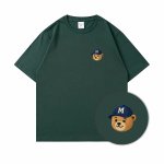 画像6: bear one point print round neck short sleeve T-shirt  ユニセックス 男女兼用ベアワンポイントプリントラウンドネック Tシャツ (6)