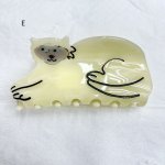 画像6: Cat motif hair clip hair accessories　ねこキャットモチーフヘアークリップヘアーアクセサリー (6)