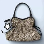 画像2: Y2K Leopard Print Polka Dot Large Capacity Tote Shoulder Underarm Bag　Y2K ヒョウ柄水玉ラージキャパシティトートショルダーアンダーアームバッグ (2)