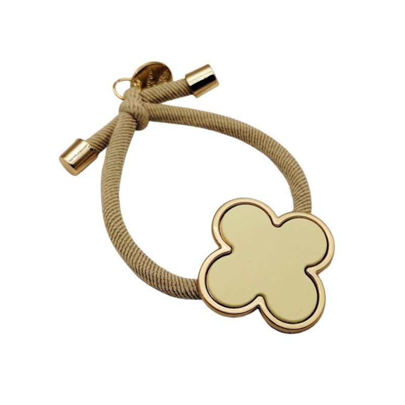 画像6: Four-leaf clover hair tie hair accessory　四つ葉クローバーヘアーゴムヘアータイヘアーアクセサリー (6)