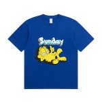 画像2: Sunday & Garfield print round neck short sleeve T-shirt  ユニセックス 男女兼用サンデー＆ガーフィールドプリントラウンドネック Tシャツ (2)