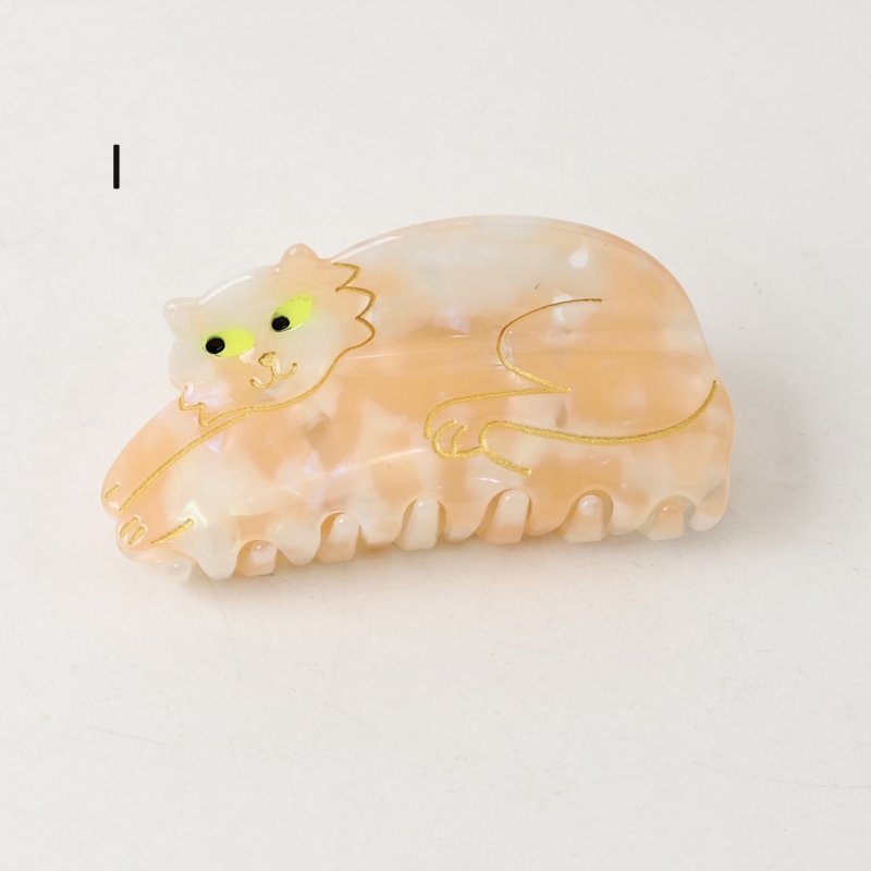画像10: Cat motif hair clip hair accessories　ねこキャットモチーフヘアークリップヘアーアクセサリー (10)