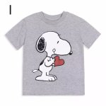 画像9: Snoopy & Charlie Brown & Friends 80s Vintage Style Short Sleeve T-Shirt　ユニセックス 男女兼用スヌーピー&チャーリーブラウン&フレンズ80年代プリントラウンドネック Tシャツ (9)