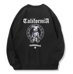 画像1: Unisex California x Bear Round Neck Sweatshirt　男女兼用 ユニセックス カリフォルニアベア 熊長袖 スウェット トレーナー (1)