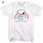 画像18: Snoopy & Charlie Brown & Friends 80s Vintage Style Short Sleeve T-Shirt　ユニセックス 男女兼用スヌーピー&チャーリーブラウン&フレンズ80年代プリントラウンドネック Tシャツ (18)