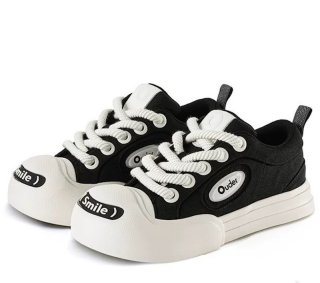 Unisex Ocai X Umamiism SMILE Volume Lace-Up Platform Sneakers