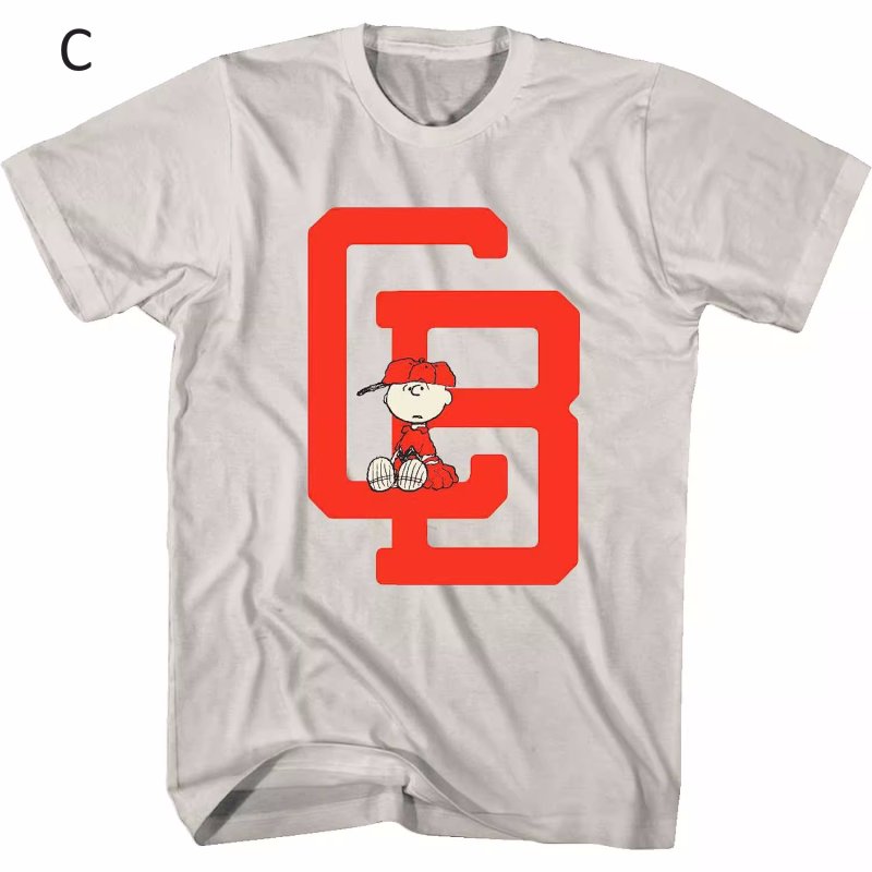 画像3: Snoopy & Charlie Brown & Friends 80s Vintage Style Short Sleeve T-Shirt　ユニセックス 男女兼用スヌーピー&チャーリーブラウン&フレンズ80年代プリントラウンドネック Tシャツ (3)
