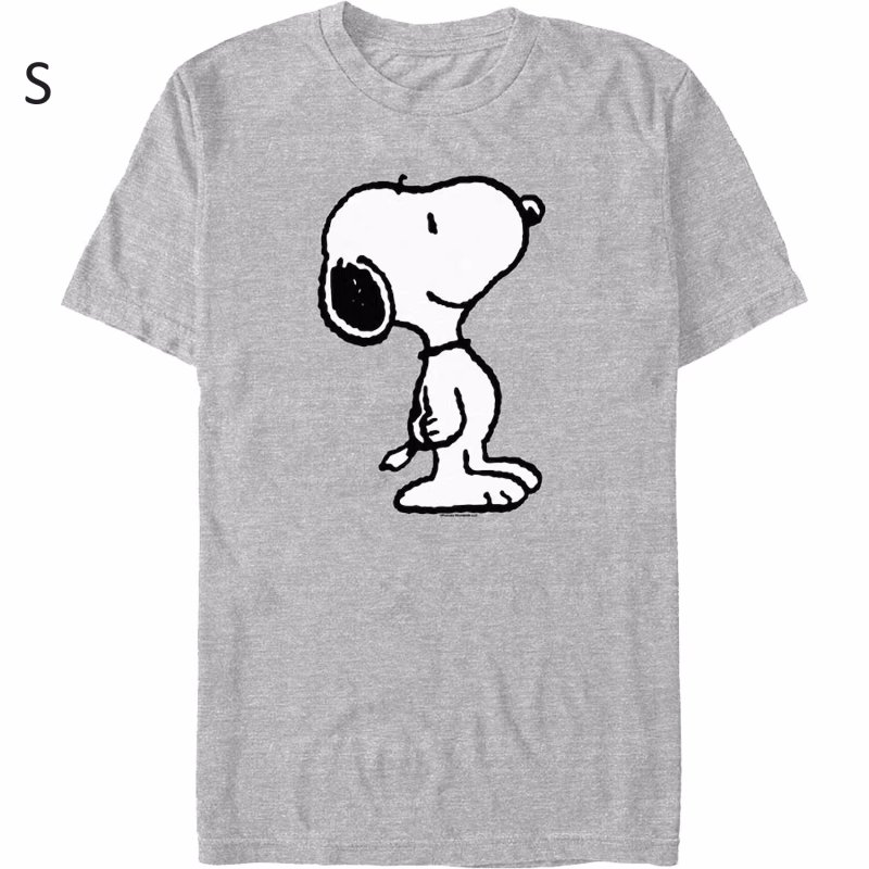 画像19: Snoopy & Charlie Brown & Friends 80s Vintage Style Short Sleeve T-Shirt　ユニセックス 男女兼用スヌーピー&チャーリーブラウン&フレンズ80年代プリントラウンドネック Tシャツ (19)