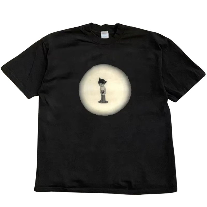画像1: Astro Boy Vintage Style Short Sleeve T-Shirt 　ユニセックス 男女兼用アストロボーイヴィンテージスタイルプリントラウンドネック Tシャツ (1)