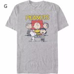 画像7: Snoopy & Charlie Brown & Friends 80s Vintage Style Short Sleeve T-Shirt　ユニセックス 男女兼用スヌーピー&チャーリーブラウン&フレンズ80年代プリントラウンドネック Tシャツ (7)