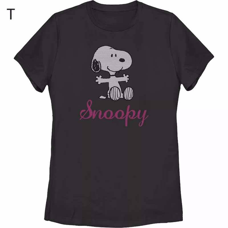 画像20: Snoopy & Charlie Brown & Friends 80s Vintage Style Short Sleeve T-Shirt　ユニセックス 男女兼用スヌーピー&チャーリーブラウン&フレンズ80年代プリントラウンドネック Tシャツ (20)