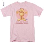 画像11: Garfield Vintage Style  Short Sleeve T-Shirt　ユニセックス 男女兼用ガーフィールドヴィンテージスタイルプリントラウンドネック Tシャツ (11)