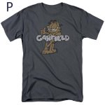 画像17: Garfield Vintage Style  Short Sleeve T-Shirt　ユニセックス 男女兼用ガーフィールドヴィンテージスタイルプリントラウンドネック Tシャツ (17)