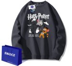 画像8: Unisex Harry Potter Tom and Jerry Round Neck Sweatshirt　男女兼用 ユニセックス トムとジェリーハリーポッター長袖 スウェット トレーナー (8)