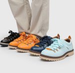 画像5: Unisex Thick-soled lace-up leather work shoes sneakers　 ユニセックス男女兼用厚底レースアップレザーワークシューズ スニーカーカジュアルシューズ (5)