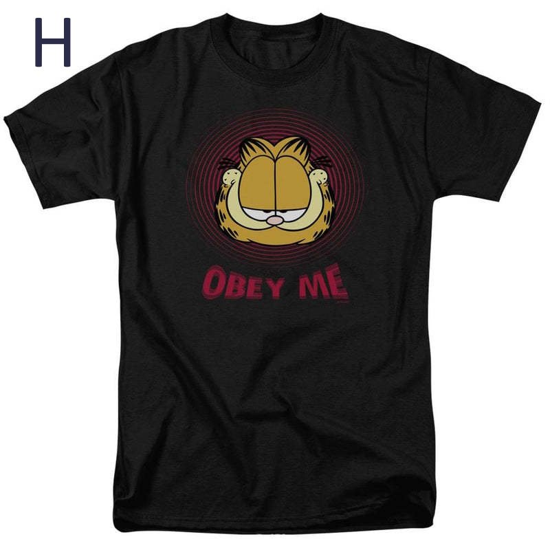 画像9: Garfield Vintage Style  Short Sleeve T-Shirt　ユニセックス 男女兼用ガーフィールドヴィンテージスタイルプリントラウンドネック Tシャツ (9)