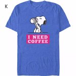 画像11: Snoopy & Charlie Brown & Friends 80s Vintage Style Short Sleeve T-Shirt　ユニセックス 男女兼用スヌーピー&チャーリーブラウン&フレンズ80年代プリントラウンドネック Tシャツ (11)