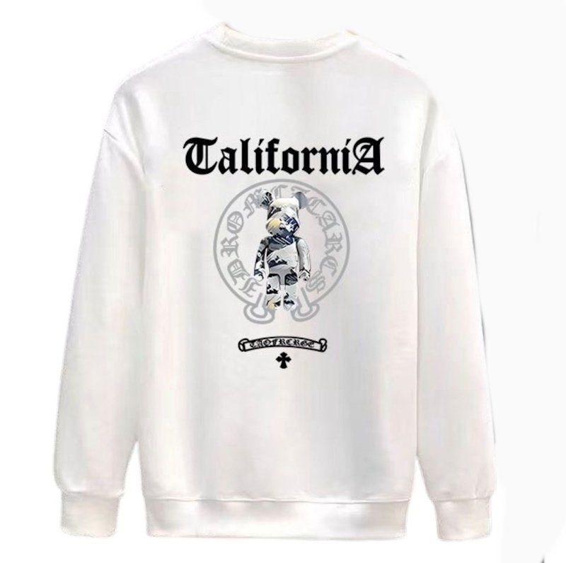 画像2: Unisex California x Bear Round Neck Sweatshirt　男女兼用 ユニセックス カリフォルニアベア 熊長袖 スウェット トレーナー (2)