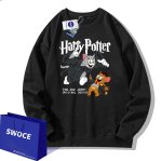 画像2: Unisex Harry Potter Tom and Jerry Round Neck Sweatshirt　男女兼用 ユニセックス トムとジェリーハリーポッター長袖 スウェット トレーナー (2)