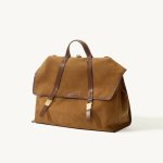 画像4: Unisex Retro Vegetable Tanned Leather Backpack Shoulder Crossbody Bag ユニセックス男女兼用レトロ ベジタブルタンニンレザー バックパックトートショルダー 通勤通学 (4)