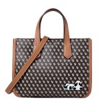 画像1: Panda Monogram Tote Shoulder Bag　パンダモノグラムトートショルダーバッグ (1)