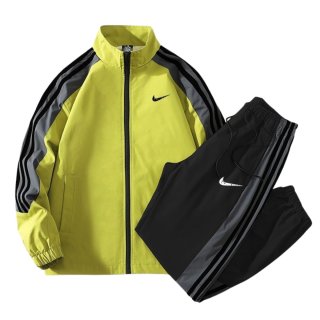 26SS Men & Women Broken swoosh line TRACK SUIT Setup Jacket and