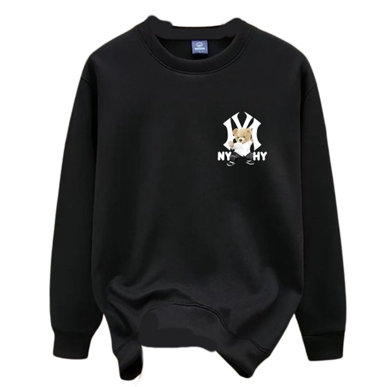 画像3: Unisex NY Kung Fu Bear Round Neck Sweatshirt　男女兼用 ユニセックス NYカンフーベア熊長袖 スウェット トレーナー (3)