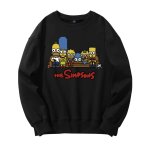 画像2: Unisex Simpson Simpsons Family Deformed Print Sweat Pullover 男女兼用 ラウンドネック シンプソン シンプソンズ ファミリー デフォルメ プリント スウェット トレーナー プルオーバー (2)