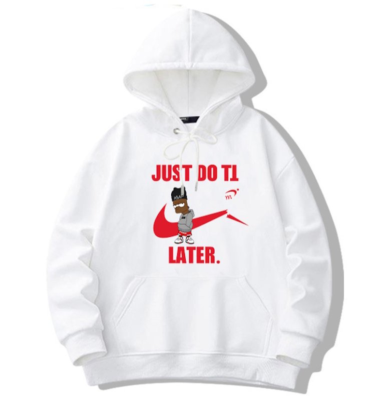 画像2: Broken 'n' Swash x Hip Hop Bart Simpson  Hoodie ユニセックス 男女兼用 ブロークンスウッシュ×ヒップホップバートシンプソン プリント フーディ パーカー トレーナー スウェット (2)