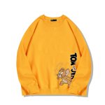 画像6: Unisex Tom and Jerry Jerry Print Sweatshirt Round Neck Sweatshirt　男女兼用 ユニセックス トムとジェリージェリープリント長袖 スウェット トレーナー (6)