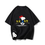 画像9: Golfer Snoopy & Woodstock  print Tshirt  　ユニセックス 男女兼用ゴルファースヌーピー＆ウッドストックプリント半袖  Tシャツ (9)