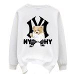 画像2: Unisex NY Kung Fu Bear Round Neck Sweatshirt　男女兼用 ユニセックス NYカンフーベア熊長袖 スウェット トレーナー (2)