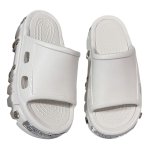 画像2: 26SS Men's and women's metal-attached thick sole rugged sole clock sandals sloder slippers ユニセック男女兼用 メタル付き厚底 ゴツ底 クロック スライダー シャワーサンダル スリッパスリッパ (2)