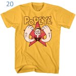 画像21: Popeye Family Vintage Style Short Sleeve T-Shirt　ユニセックス 男女兼用ポパイファミリーヴィンテージスタイルプリント半袖  Tシャツ (21)