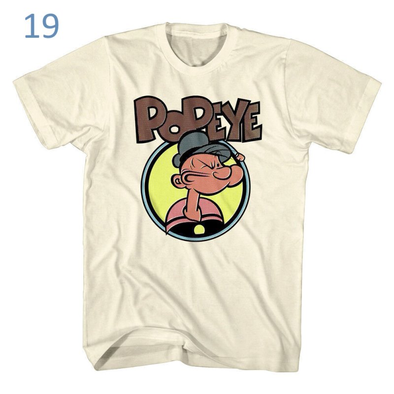 画像20: Popeye Family Vintage Style Short Sleeve T-Shirt　ユニセックス 男女兼用ポパイファミリーヴィンテージスタイルプリント半袖  Tシャツ (20)