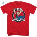 画像9: Popeye Family Vintage Style Short Sleeve T-Shirt　ユニセックス 男女兼用ポパイファミリーヴィンテージスタイルプリント半袖  Tシャツ (9)