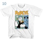 画像11: Popeye Family Vintage Style Short Sleeve T-Shirt　ユニセックス 男女兼用ポパイファミリーヴィンテージスタイルプリント半袖  Tシャツ (11)