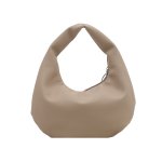 画像2: Leather Hammun Toto Bag　レザーハーフムーントートバッグ (2)