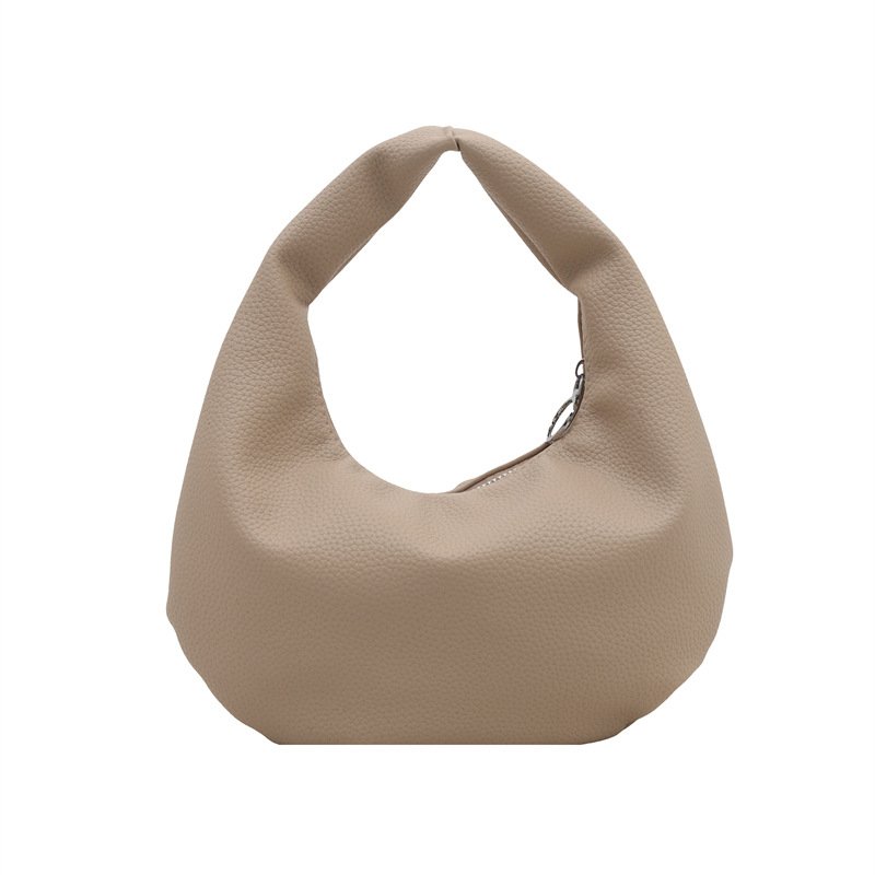 画像2: Leather Hammun Toto Bag　レザーハーフムーントートバッグ (2)