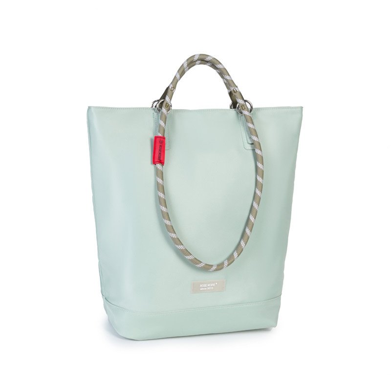 画像2: Lightweight waterproof nylon rope handle tote bag　軽量防水ナイロンロープハンドルトートショルダーバッグ通勤通学ママバッグ (2)