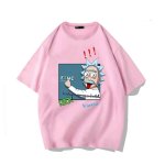 画像7: Rick and Morty Dr. Rick Print Short Sleeve T-Shirt　ユニセックス 男女兼用リックアンドモーティ リック博士プリント半袖  Tシャツ (7)