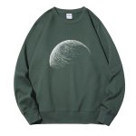 画像4: Nasa Half moon sweatshirt  ユニセックス 男女兼用 NASA ハーフムーン スウェット シャツ トレーナー (4)
