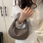 画像7: Leather Hammun Toto Bag　レザーハーフムーントートバッグ (7)