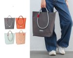 画像6: Lightweight waterproof nylon rope handle tote bag　軽量防水ナイロンロープハンドルトートショルダーバッグ通勤通学ママバッグ (6)