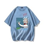 画像5: Rick and Morty Dr. Rick Print Short Sleeve T-Shirt　ユニセックス 男女兼用リックアンドモーティ リック博士プリント半袖  Tシャツ (5)