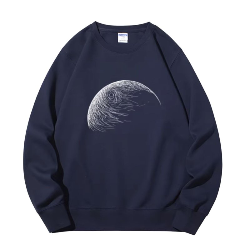 画像3: Nasa Half moon sweatshirt  ユニセックス 男女兼用 NASA ハーフムーン スウェット シャツ トレーナー (3)