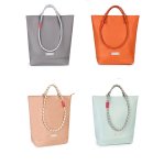 画像7: Lightweight waterproof nylon rope handle tote bag　軽量防水ナイロンロープハンドルトートショルダーバッグ通勤通学ママバッグ (7)