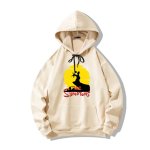 画像1: The Simpsons x Moon Hoodie ユニセックス 男女兼用 シンプソンズ ×ムーン月プリント フーディ パーカー トレーナー スウェット (1)